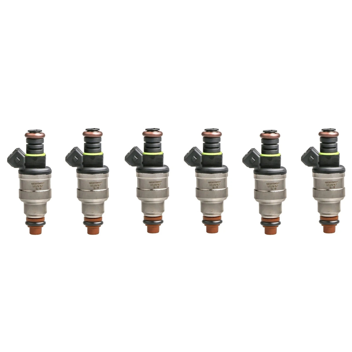 Set of 6 Flow Matched Fuel Injectors for Ford 2.3 2.9 3.0 3.8 4.9 5.0L