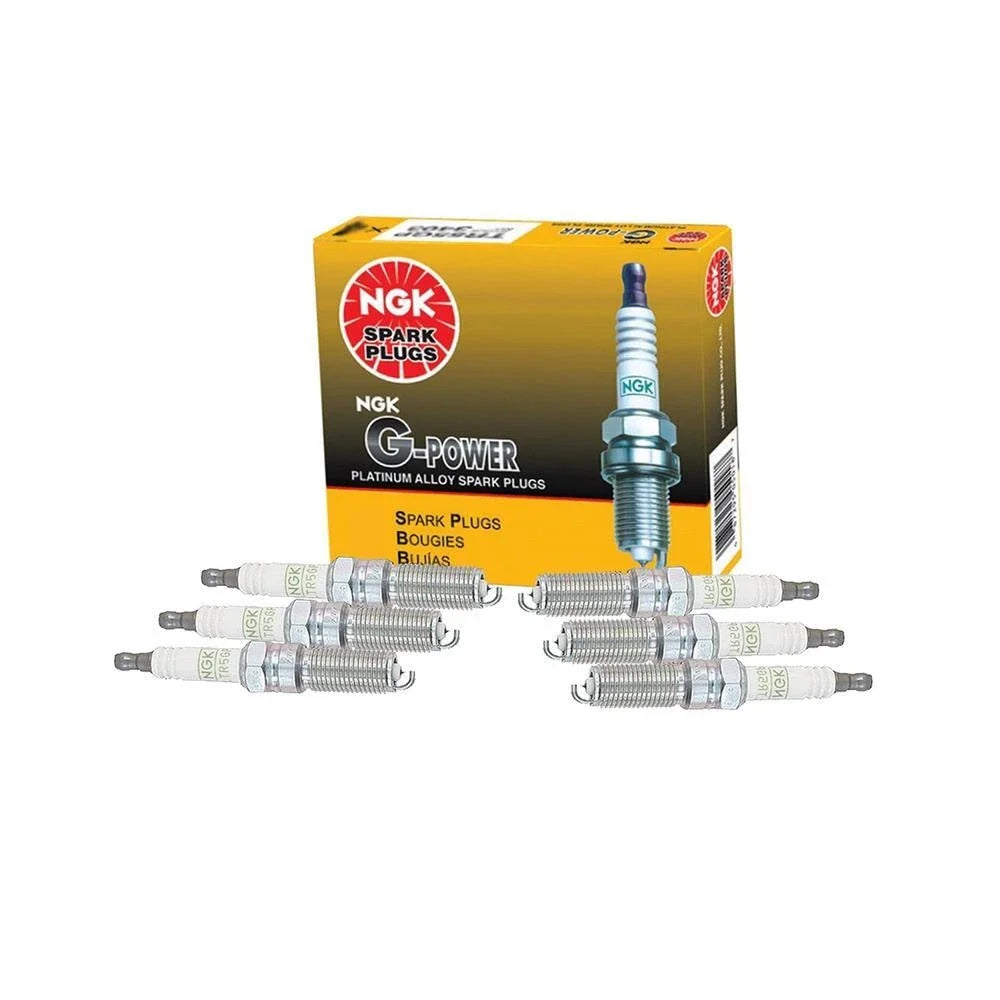 Set of 6 NGK G-Power Platinum Spark Plugs 5019 LTR5GP for GMC Isuzu Ford Pontiac