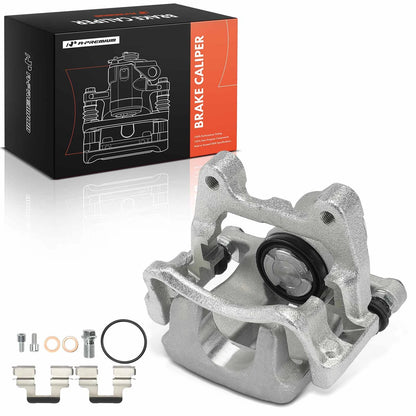 Rear Driver Brake Caliper w/ Bracket for Volkswagen Passat (2005–2010) 3C0615403C
