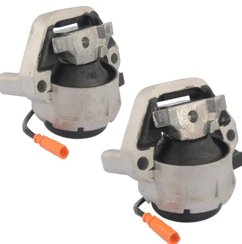 2X Front Engine Mounts for Audi A6 A7 Quattro 2012–2018 3.0L V6 (Part # 4G0199262A, 4G0199262B)