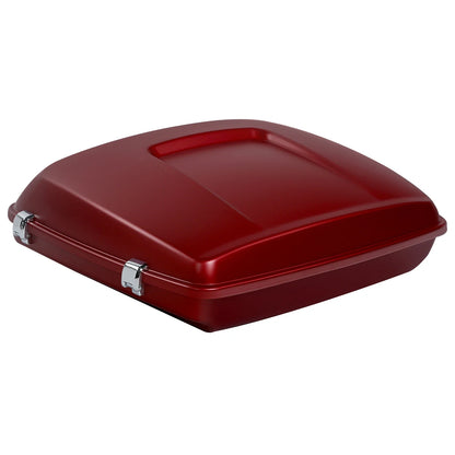 Razor Trunk with Pad for Harley Street Glide (2014–2025) Wicked Red Denim