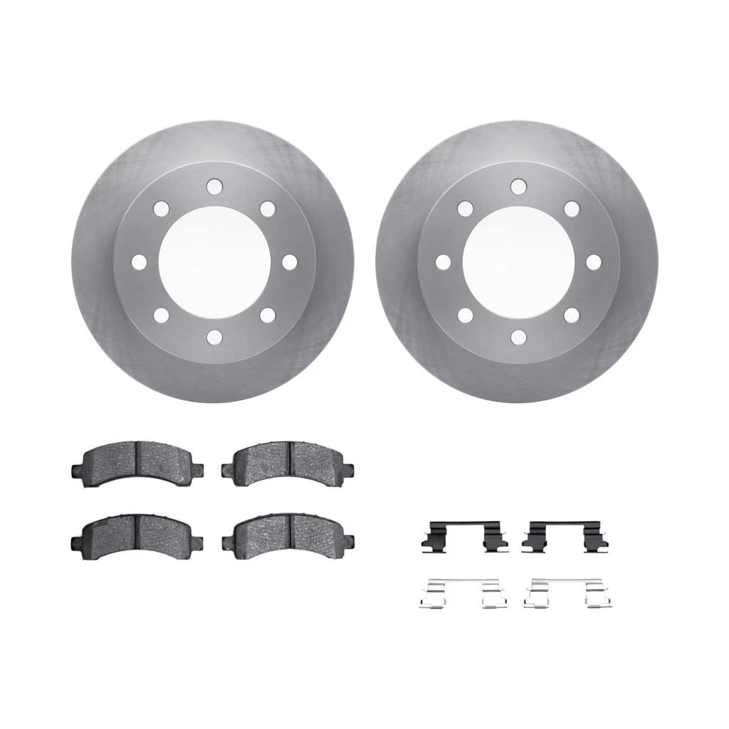 Set of 2 Brake Rotors for GMC Savana 3500 (2018–2020) ALX-PAU-DF-6512-48082-CLA2