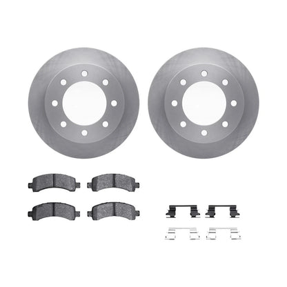 Set of 2 Brake Rotors for GMC Savana 3500 (2018–2020) ALX-PAU-DF-6512-48082-CLA2
