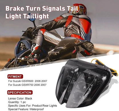 Motor Integrated Brake Tail Light for Suzuki GSXR600 (47YF049)
