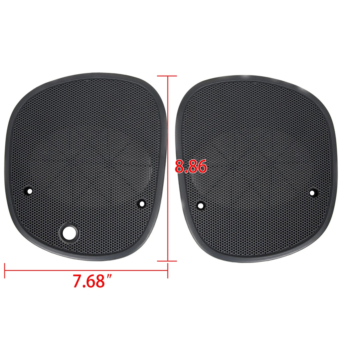 Set of 2 Upper Dash Speaker Cover Grilles for Chevrolet S-10 Blazer (1998–2005)