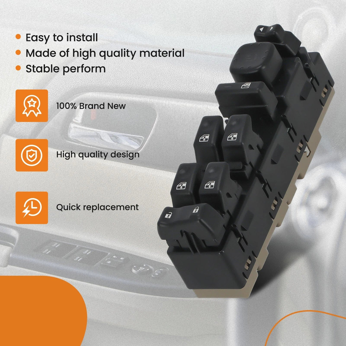 Power Window Switch for Chevy Silverado (2007–2013) 15883320