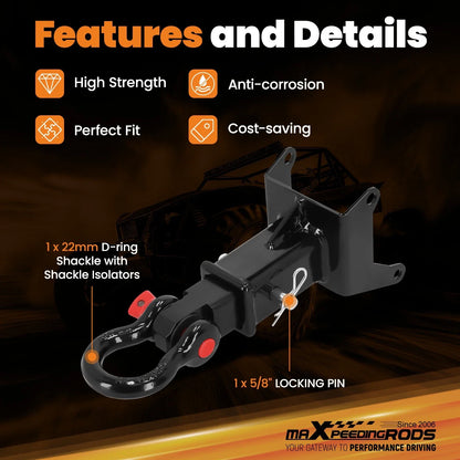 Trailer Tow Hitch Mount Kit for Can-Am Outlander/Renegade (2012–2026)