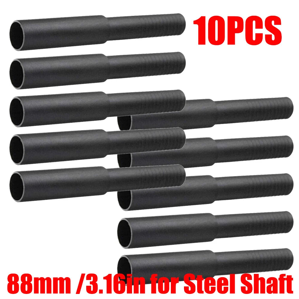 10X Golf Club Butt Extender Plastic Extension Rod for Steel Shaft