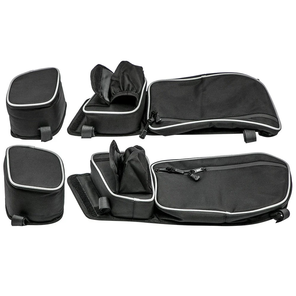 Set of 2 Black UTV Door Storage Bags for Can-Am Maverick X3 Turbo (2017–2021)
