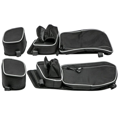 Set of 2 Black UTV Door Storage Bags for Can-Am Maverick X3 Turbo (2017–2021)