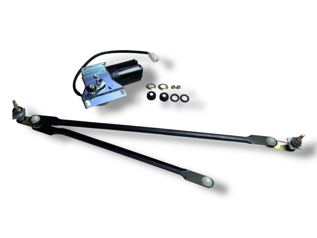 Windshield Wiper Motor + Link Arm for Suzuki Samurai SJ410 SJ413 (1980–1995)