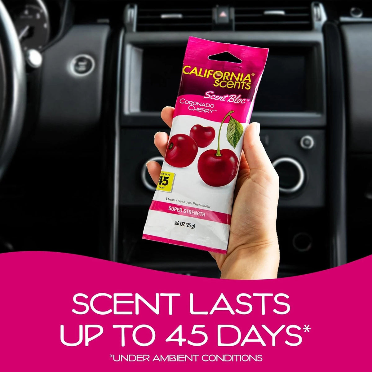 California Scents Power Bloc Air Freshener for Car (pb 007)