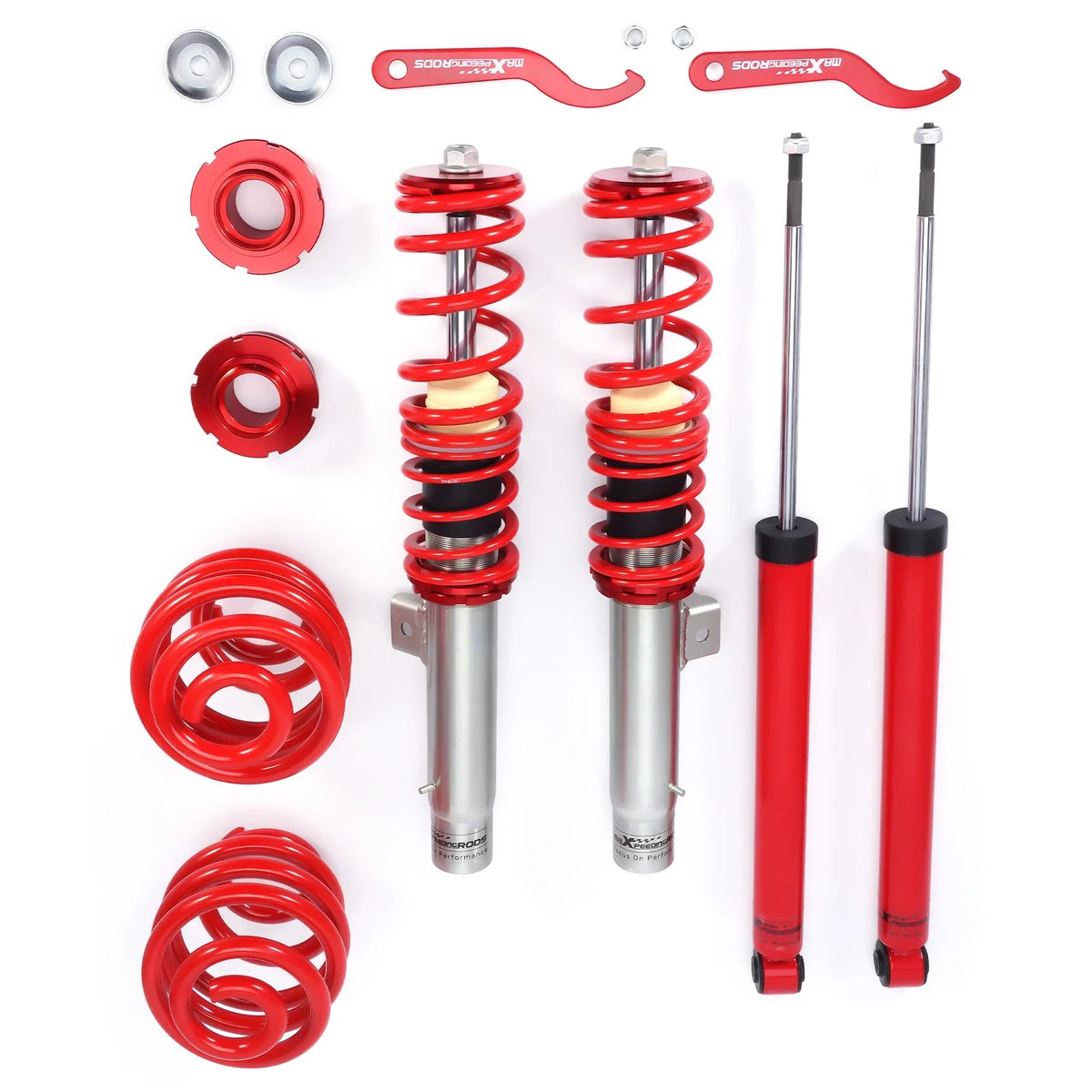 Coilover Lowering Kit for BMW E46 3 Series (1998–2005) Adjustable Height