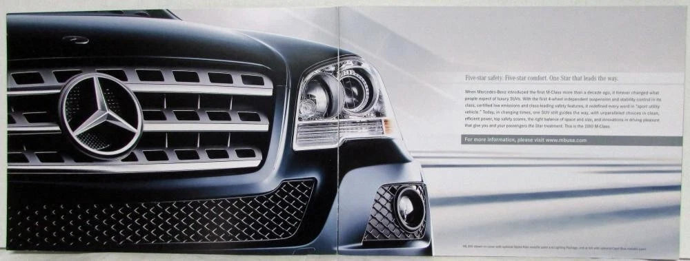 Sales Brochure for Mercedes-Benz M-Class (2010)