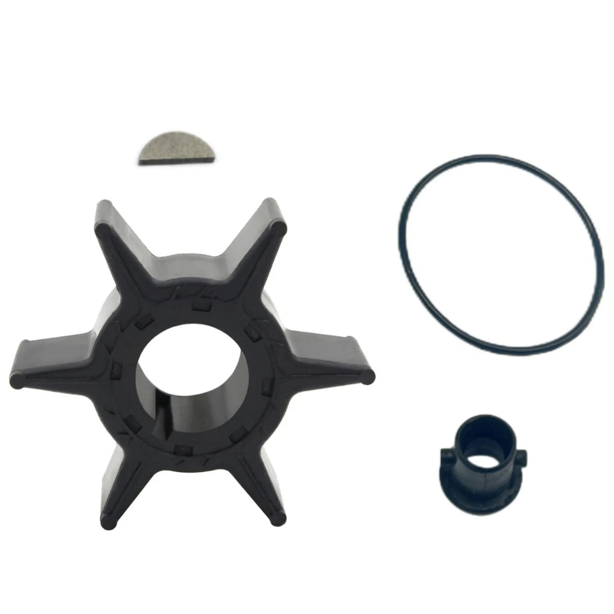 Water Pump Impeller Kit for Yamaha 30hp 4-Str, 25hp 2-Str (18-3432, 61N-W0078)