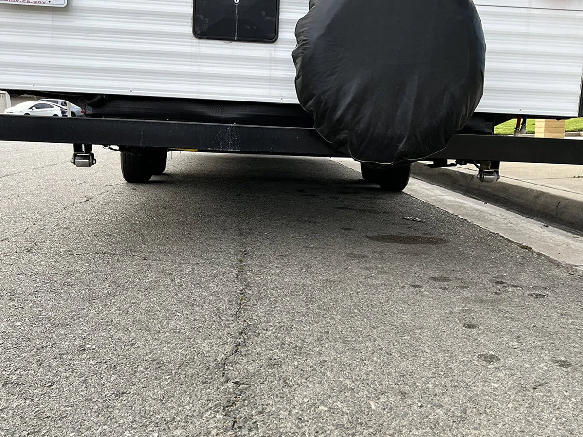 Pair Trailer Drag Wheel Rollers for RV Travel Trailer (48-979023)