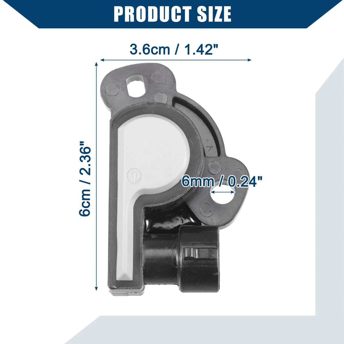 Throttle Position Sensor for Chevrolet Astro (1992–1995) No.8171066800