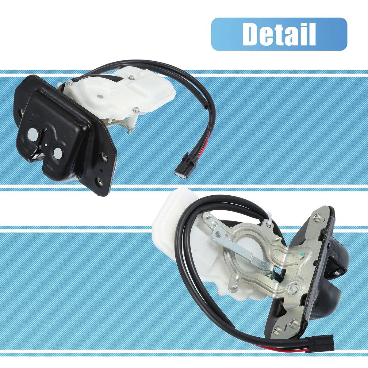 Liftgate Trunk Lid Lock Actuator with Cable for Ford Explorer (2011–2021) No.DB5Z7843150B
