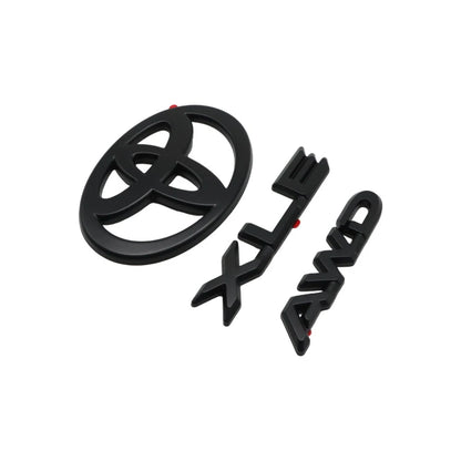 3PCS Overlay Kit for Grand Highlander XLE AWD (2024–2026) PT948-48244-02 Matte Black