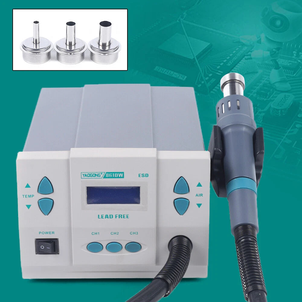 Soldering Hot Air Heat Gun 861DW for Rework Station (1000W)