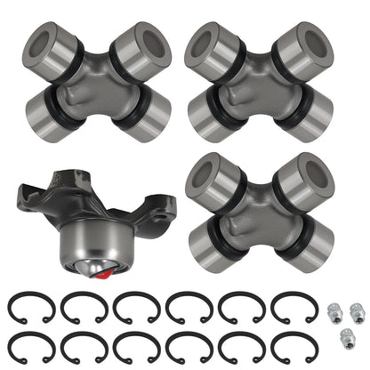 Universal Joints & CV Socket Yoke for Jeep Wrangler Cherokee (1984–2006) WU13V9, 5-153X, 5-1310X, 211355X