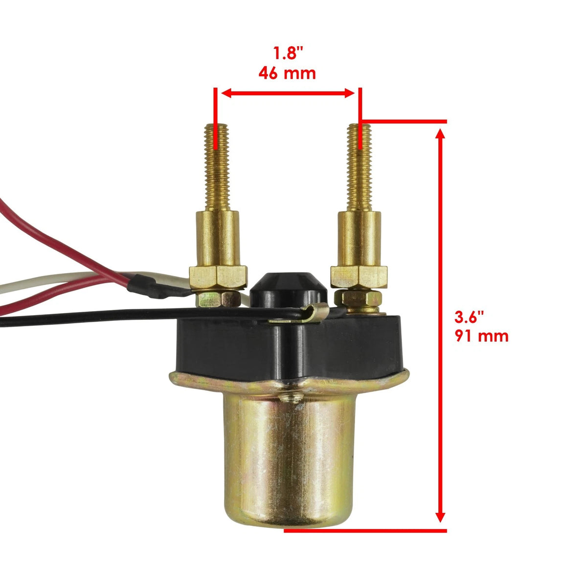 2X Starter Solenoid Relays for Kawasaki JS550 JS440 (1982–1991) RE128+RE128-MA
