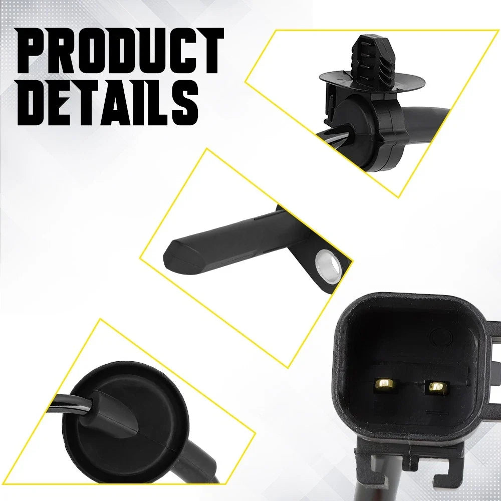 2 ABS Wheel Speed Sensors for Buick Enclave, Chevy Traverse, GMC Acadia (2008–2017)