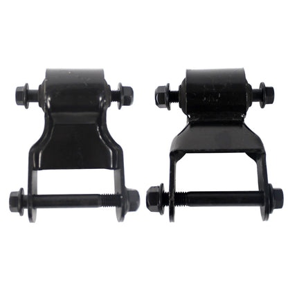 Pair of 722-033 Rear Leaf Spring Shackle Kit for Chevy Express Van (1996–2020)