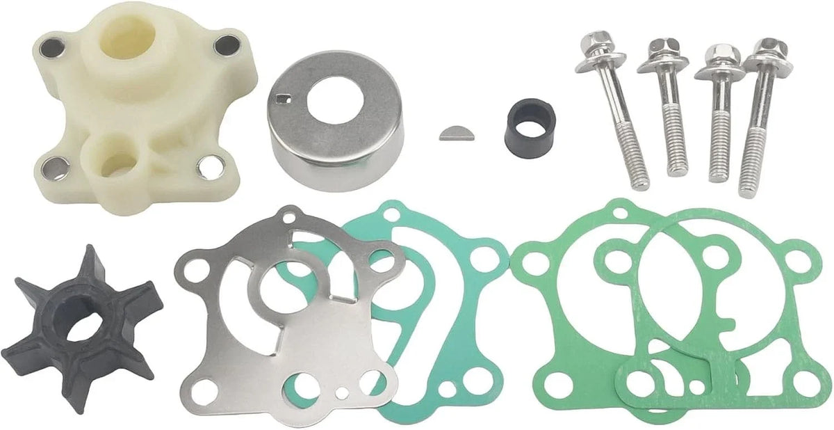 Water Pump Impeller Repair Kit & Housing for Yamaha Outboard (6H4-W0078-00)