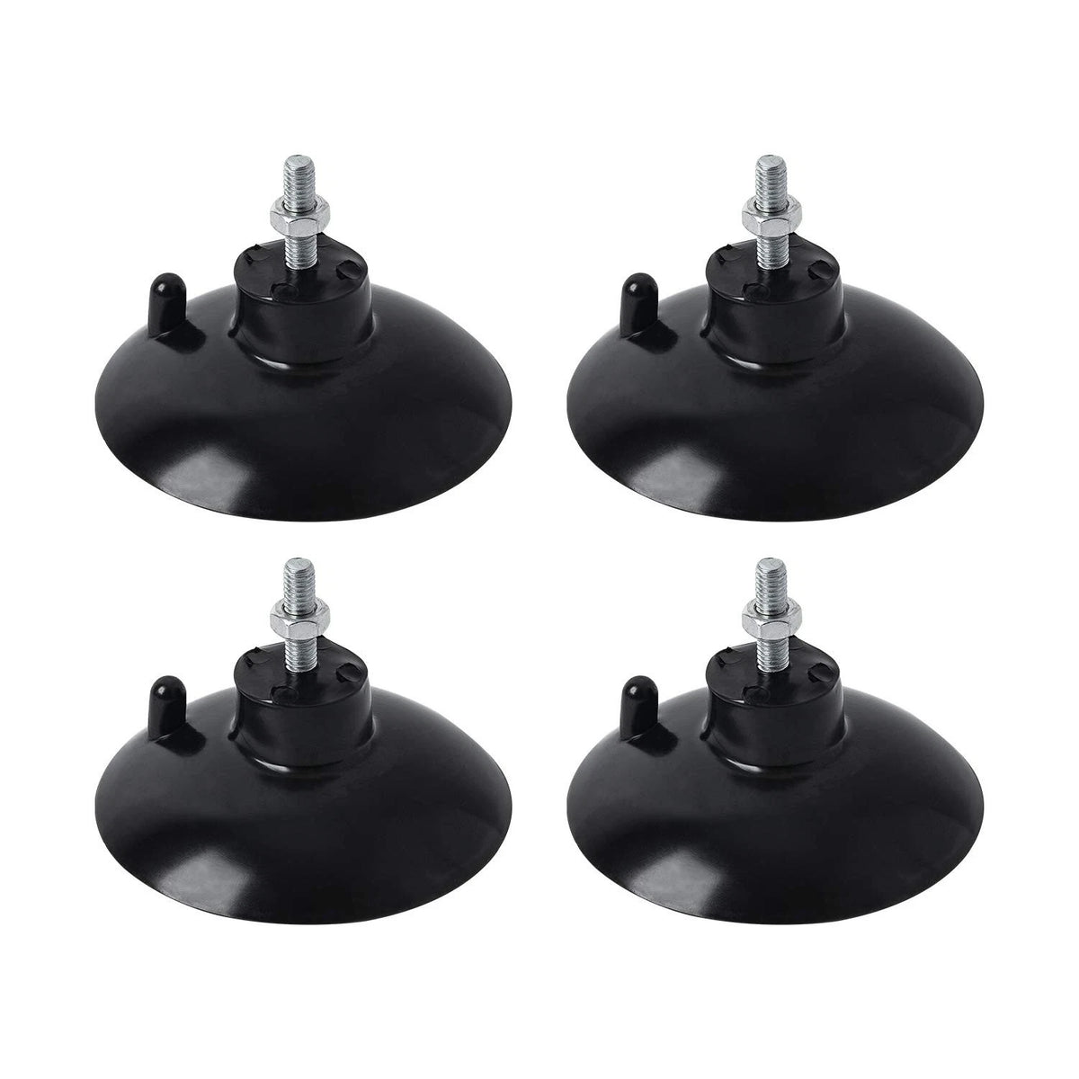 Set of 4 Black French Fry Suction Cup Feet for Compatible Models