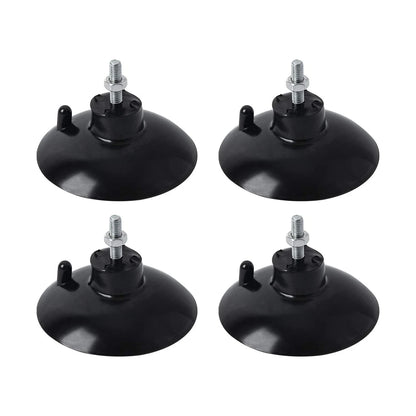Set of 4 Black French Fry Suction Cup Feet for Compatible Models