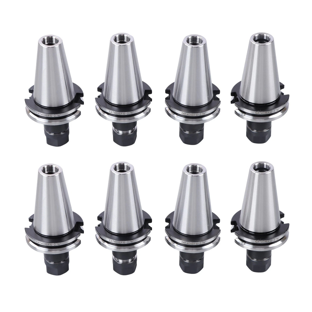 10 Pcs CAT40-ER16 Collet Chuck 70mm 2.76" G2.5 20000RPM CNC Tool