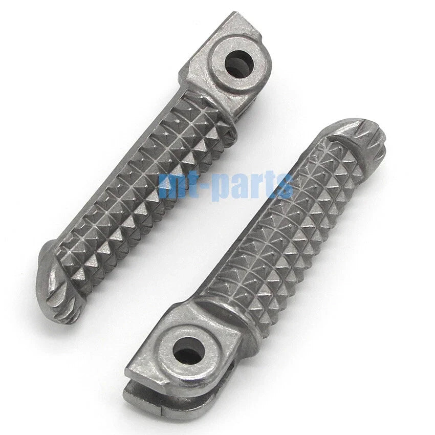Silver Front Footrest Pegs for Yamaha YZF R6 YZF600 R6 (1999–2020)