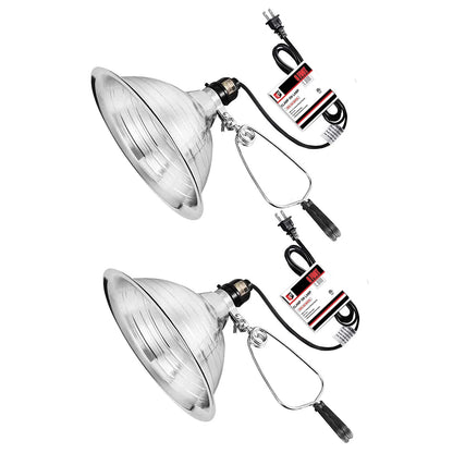 EP Clamp Lamp Light with Detachable 8.5 Inch Reflector for Automotive