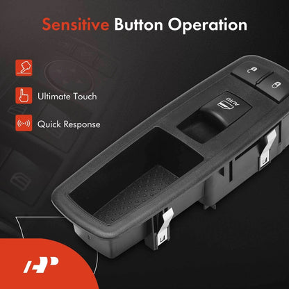 Front Right Power Window Switch for Dodge Durango Jeep Grand Cherokee (1998–2009)