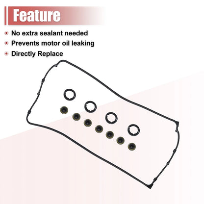 Set of 1 Auto Engine Valve Cover Gasket for Honda CR-V (1997–2001) 12341-PR4-A00