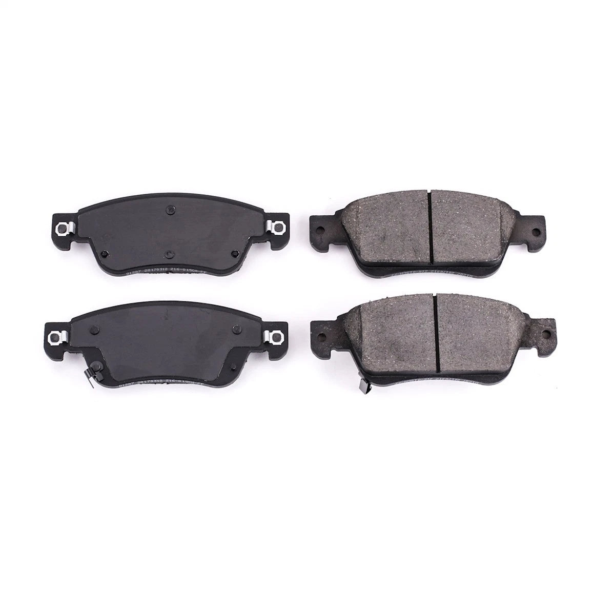2X Powerstop Brake Pad Set Front for Infiniti Q60 G37 (2007–2015) 16-1287, SSCP1287, EHT1287H