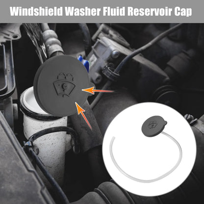Set of 4 B8913-JG000 Windshield Washer Fluid Reservoir Caps for Nissan Rogue (2008–2013)