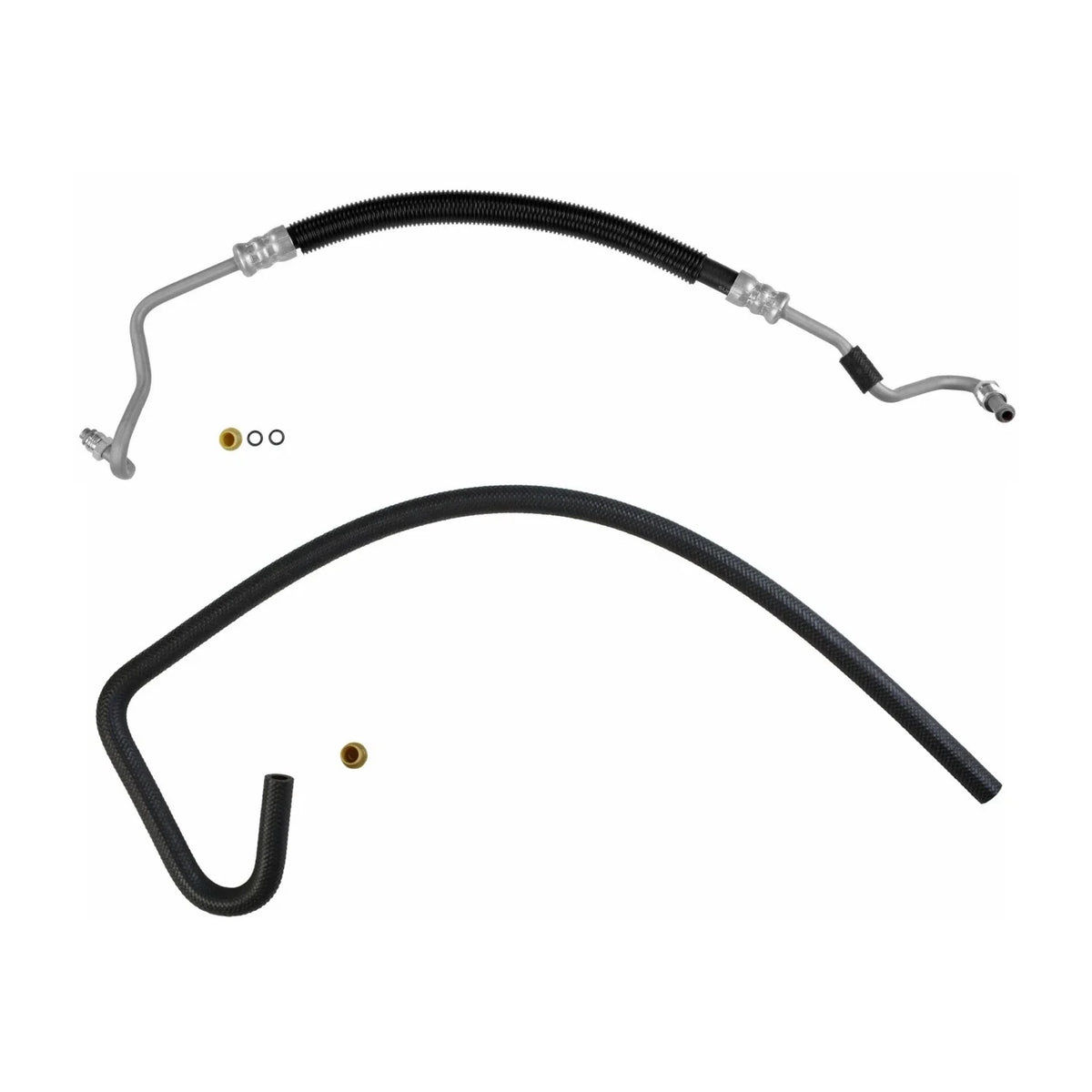 Sunsong Power Steering Pressure & Return Line Hose Kit for Escalade Tahoe (2002–2014)