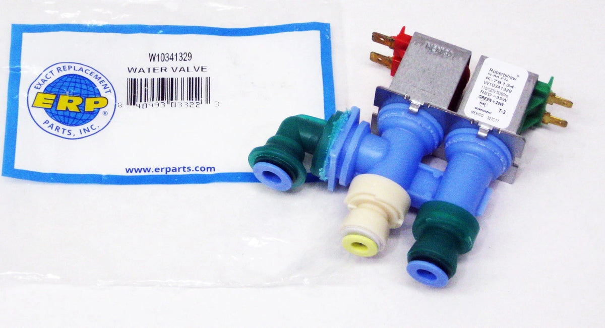 Refrigerator Water Solenoid Valve W10341329 for Whirlpool