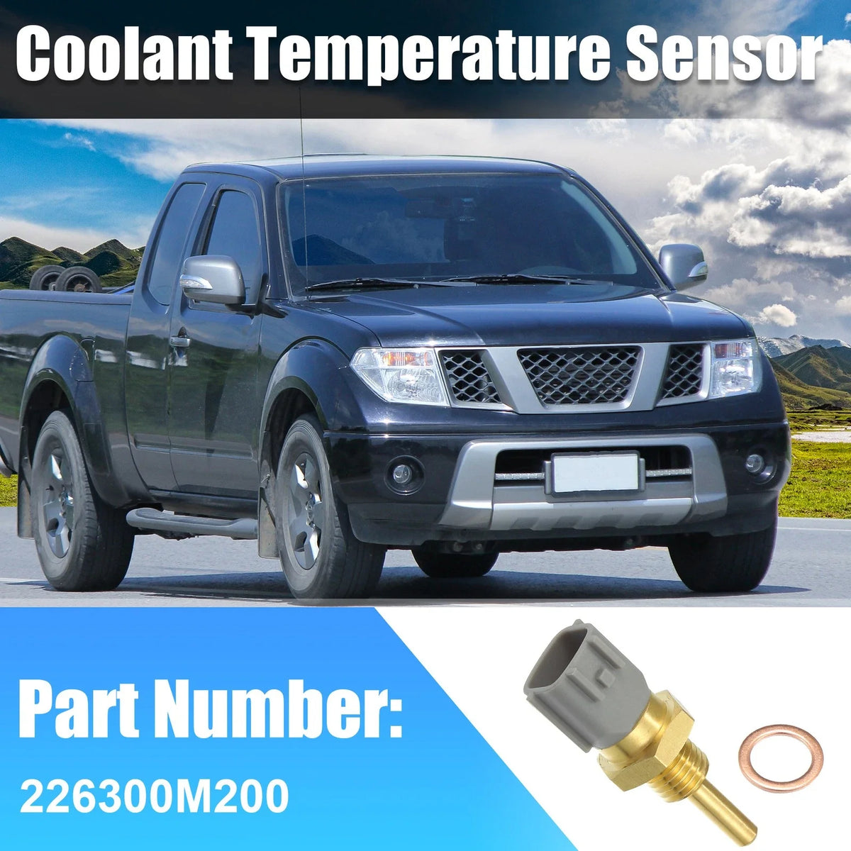 Coolant Temperature Sensor for Nissan Titan Infiniti (2004–2015) 226300M200