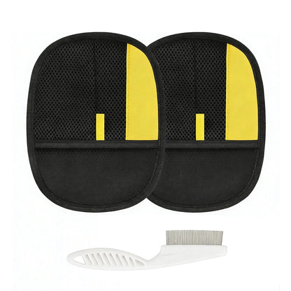 2X Pet Hair Remover Gloves for Cat & Dog