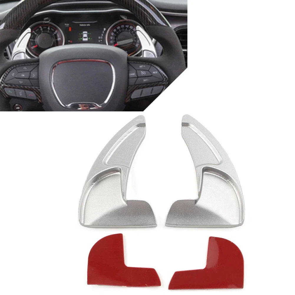 Steering Wheel Shift Paddle Shifter Extensions for Dodge Jeep Chrysler 200 (2015–2023)
