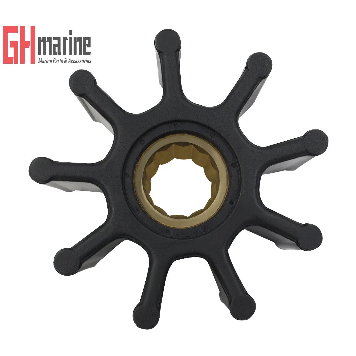 Engine Flexible Raw Water Pump Impeller D170 for Hyundai Seasall (Inboard)