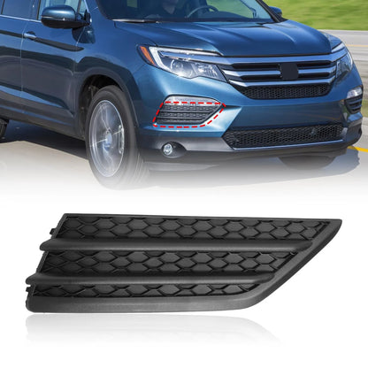 Front Bumper Insert Cover Fog Light for