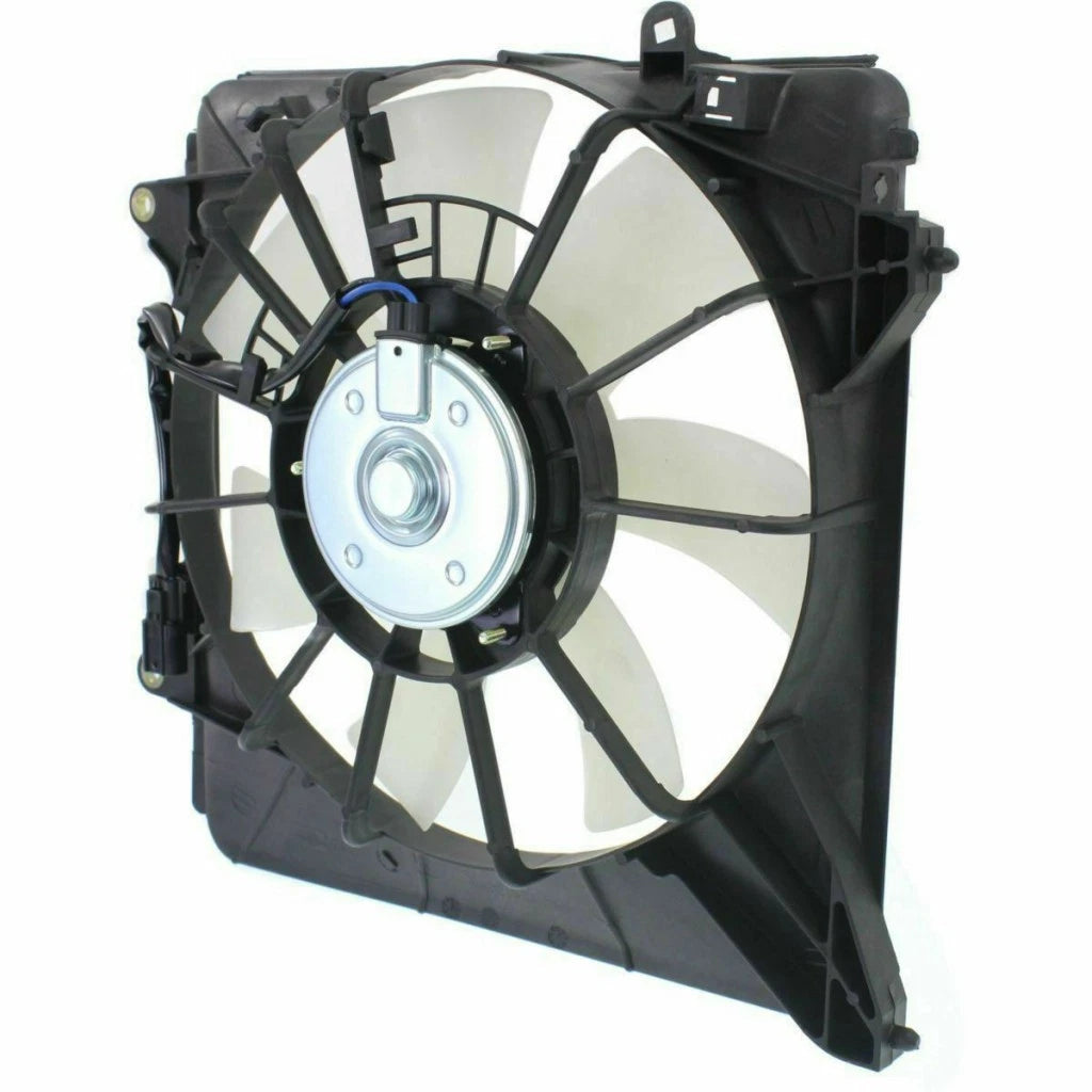 Condenser Fan Motor/Blade/Shroud Assembly for Honda Insight (2010–2014) MLX-SHE2806-410-0-CL360A50, HO3120106