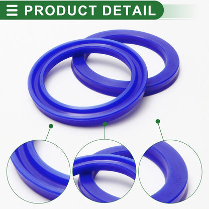 Set of 5 Oil Seal Rotary Shaft Seal 80x105x10mm High Pressure for Various Models