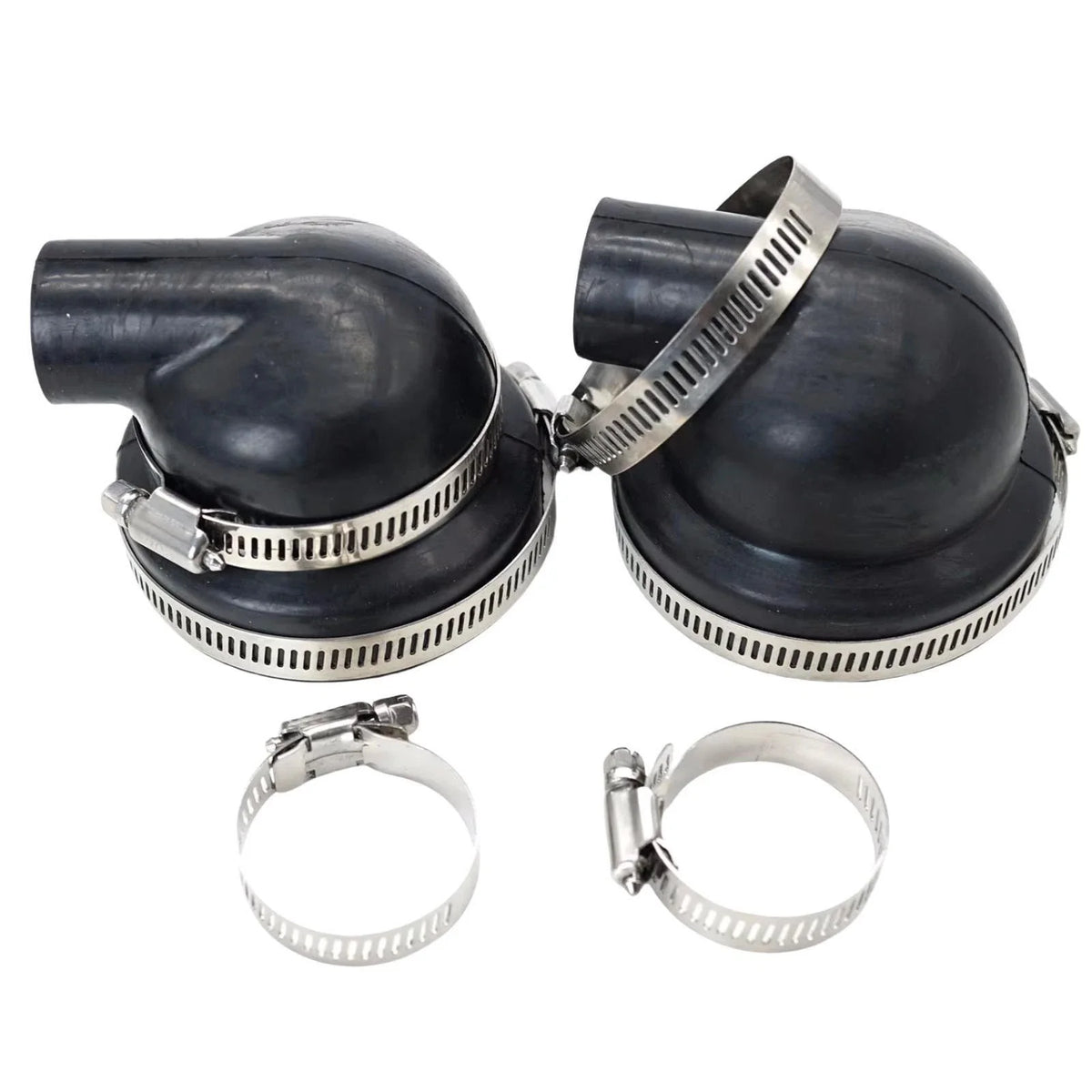 2pcs Heat Exchanger End Cap for Volvo Penta MD 2030 (Replacement 3580326, 145536370)