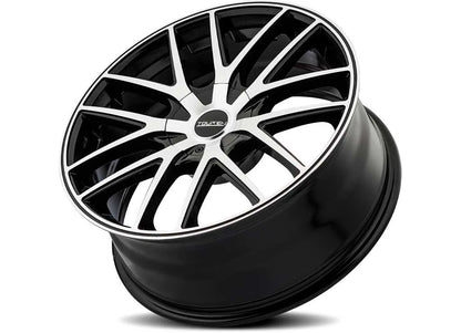 Touren 18x8 TR60 Wheels for 5-112/5-120 (3260-8809B) Gloss Black Machined