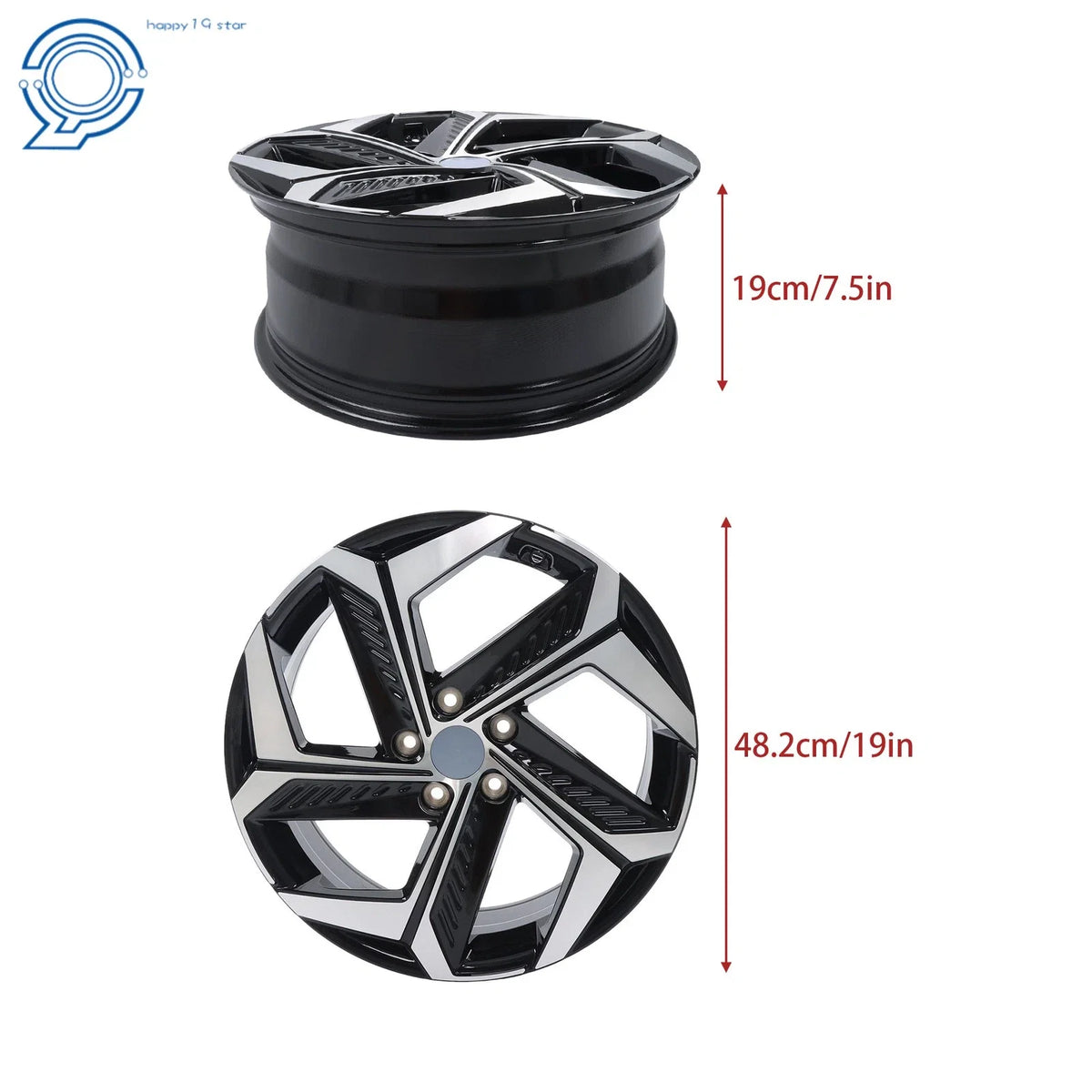 19" Alloy Wheel Rim for Hyundai Tucson (2022–2024)